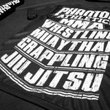 Phantom Athletics T-Shirt EVO MMA Sports - Schwarz
