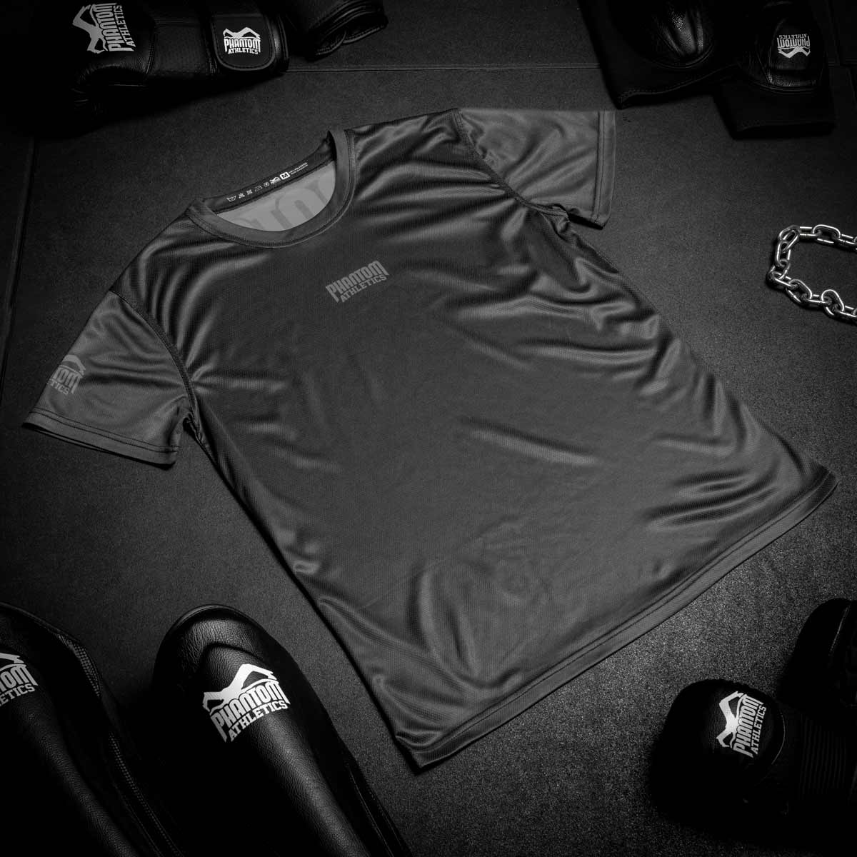 Phantom Athletics Trainingsshirt EVO Supporter - Schwarz/Grau