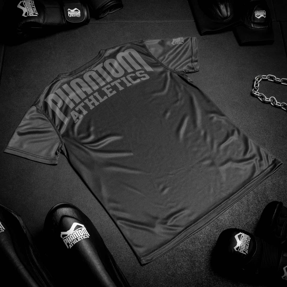Phantom Athletics Trainingsshirt EVO Supporter - Schwarz/Grau