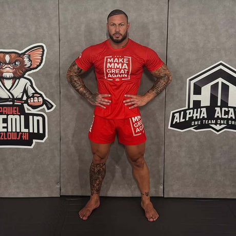 Phantom Athletics Trainingsshirt EVO Make MMA Great Again - Rood