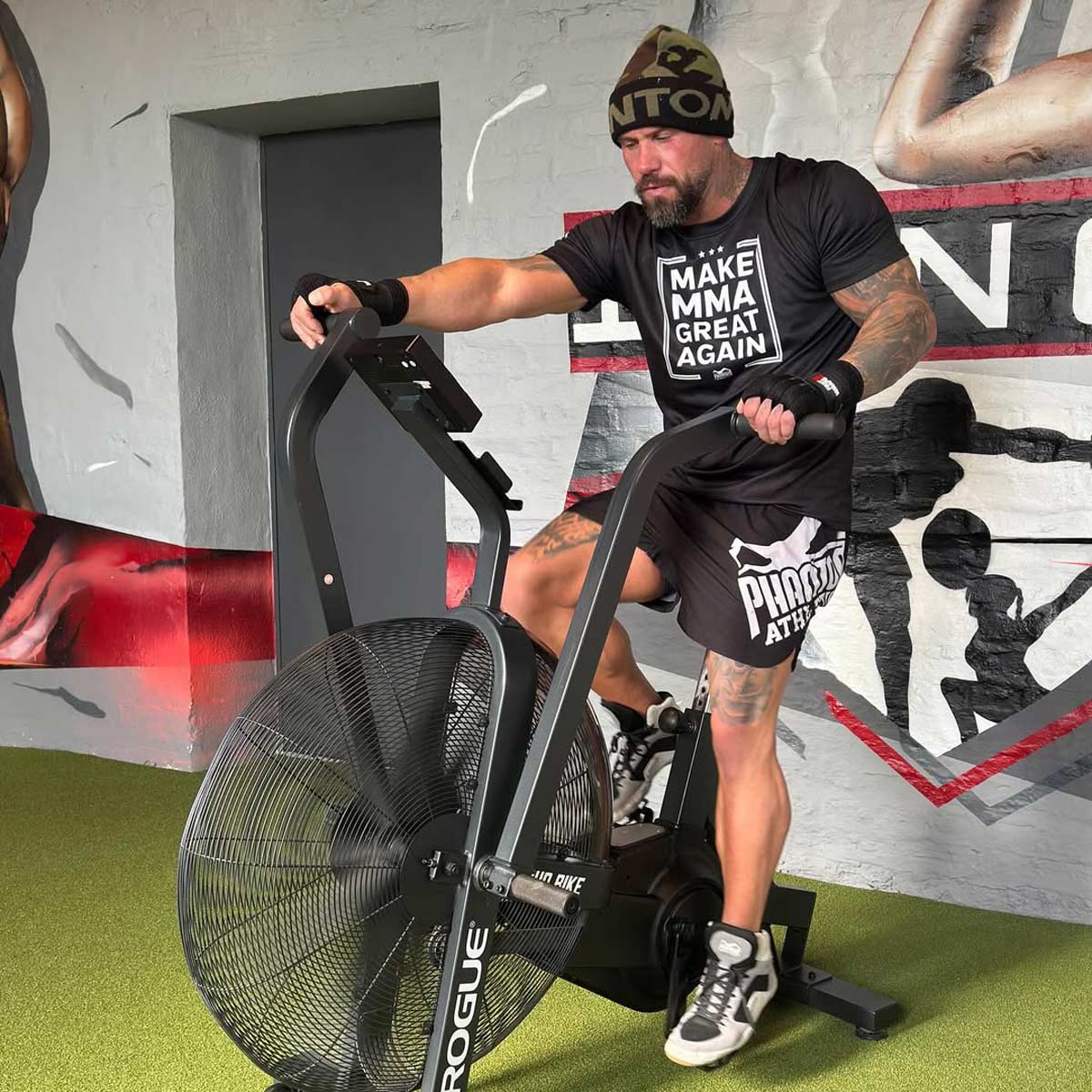Phantom Athletics MMA Shorts Fusion Team - Schwarz