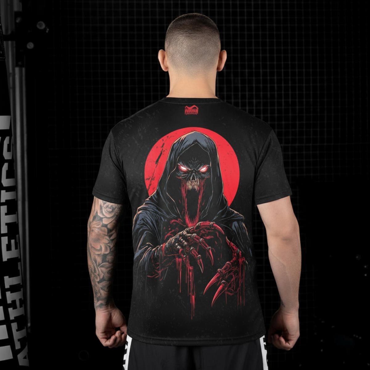 Phantom Athletics T-Shirt EVO+ Bloodshade - Schwarz/Rot