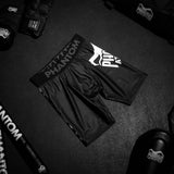Phantom Athletics Kompressionsshorts Vector Team - Schwarz
