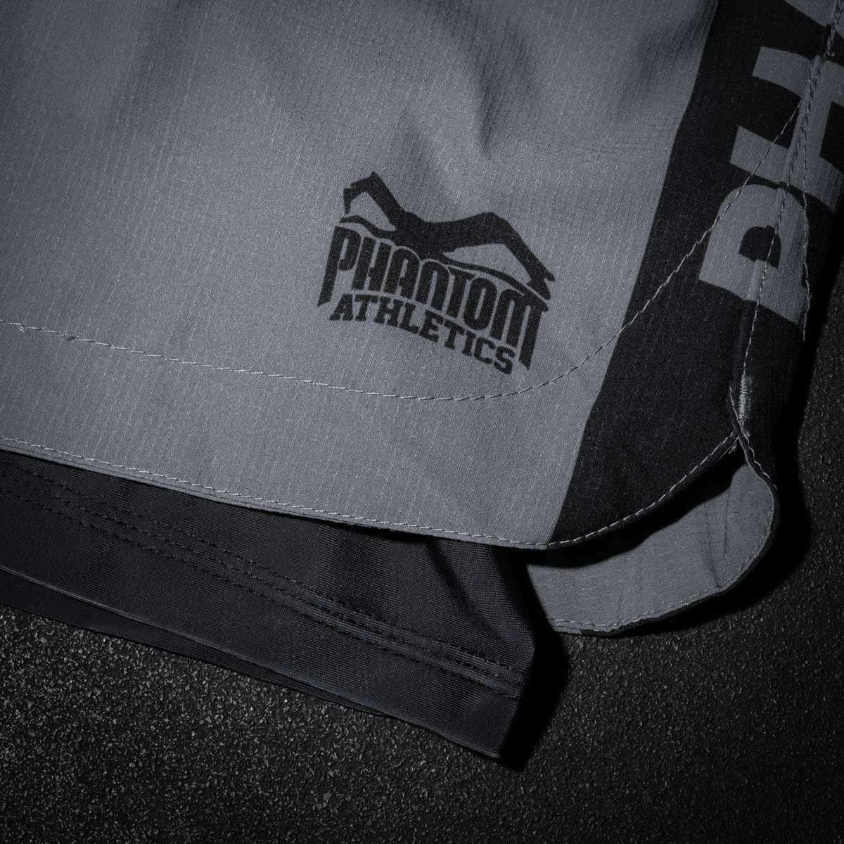 Phantom Athletics Kompressionsshorts Fusion 2in1 Apex - Grau