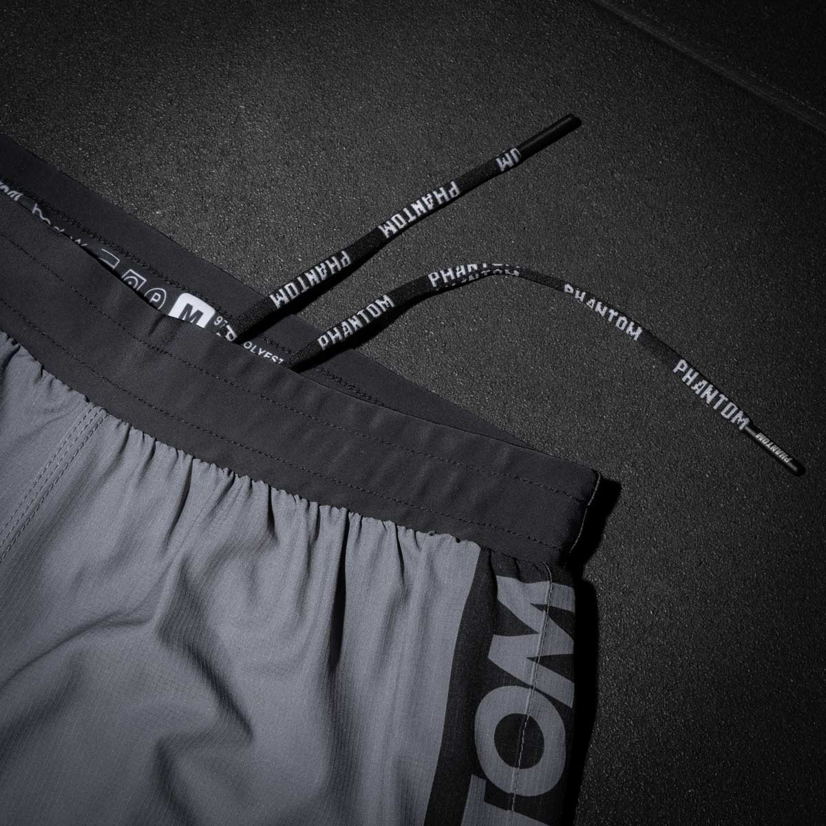 Phantom Athletics Kompressionsshorts Fusion 2in1 Apex - Grau