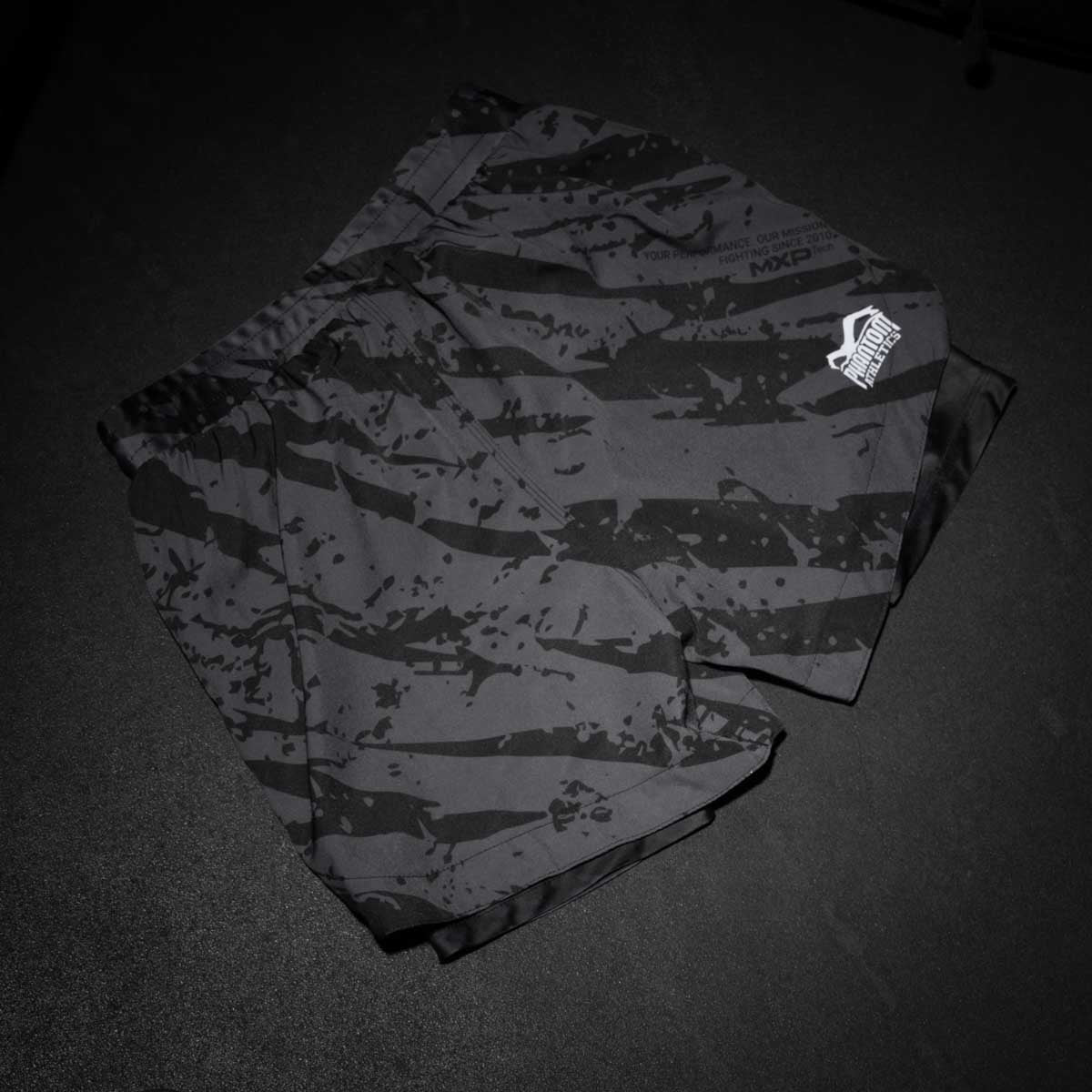 Phantom Athletics MMA Shorts Fusion 2in1 - Grau