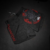 Phantom Athletics MMA Shorts Fusion-R Samurai - Schwarz/Rot