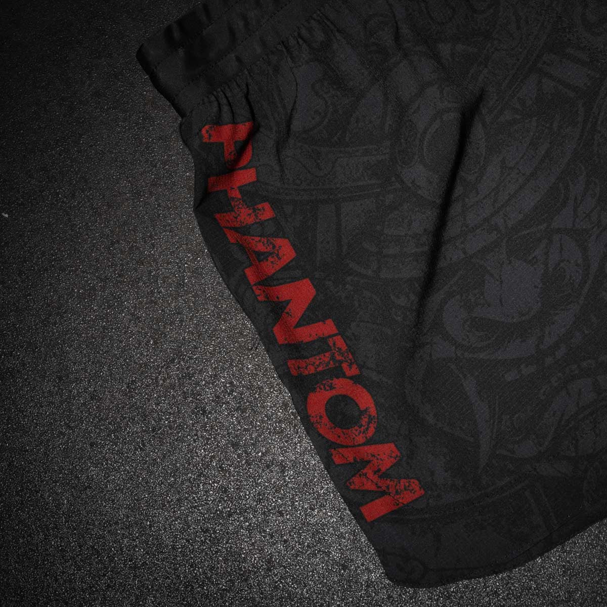 Phantom Athletics MMA Shorts Fusion-R Samurai - Schwarz/Rot