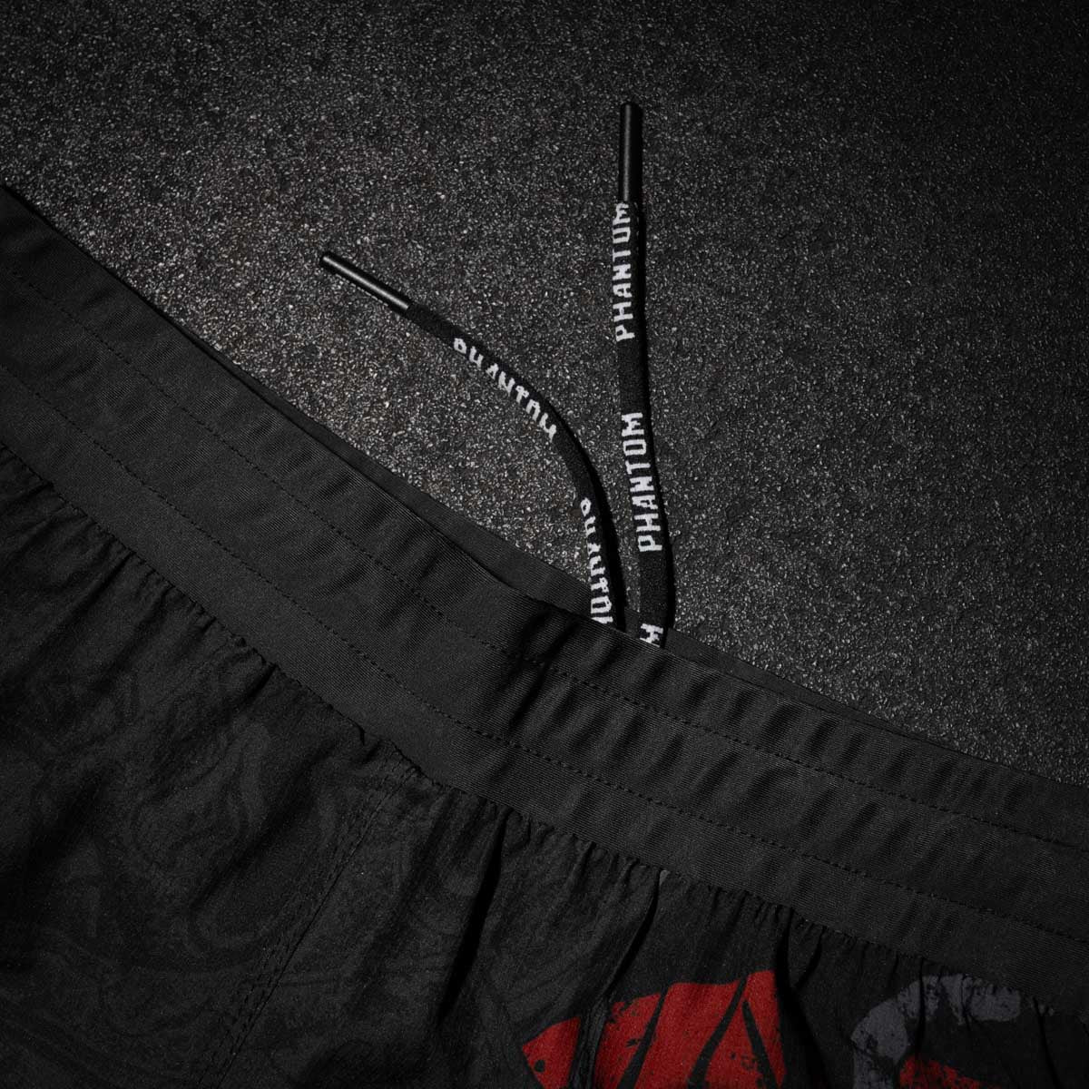 Phantom Athletics MMA Shorts Fusion-R Samurai - Schwarz/Rot