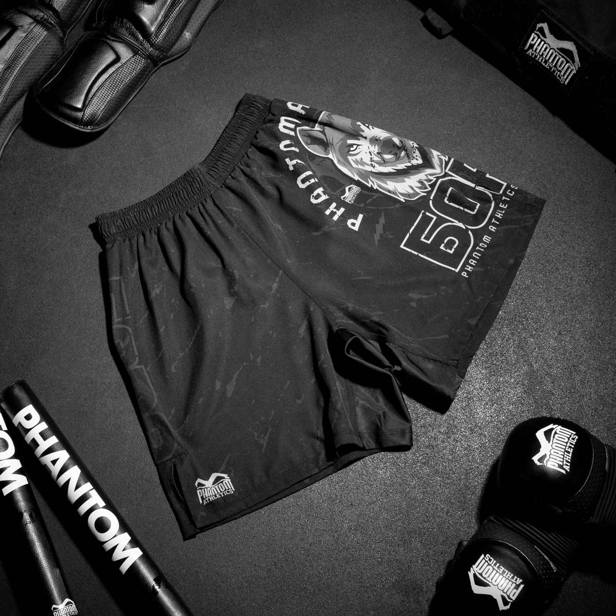Phantom Athletics MMA Shorts EVO - Schwarz