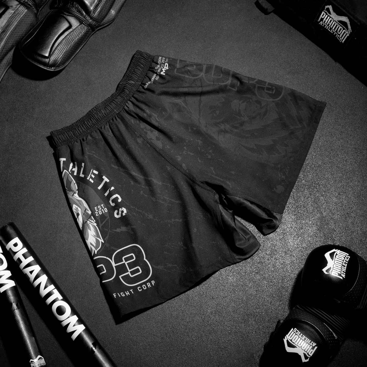 Phantom Athletics MMA Shorts EVO - Schwarz