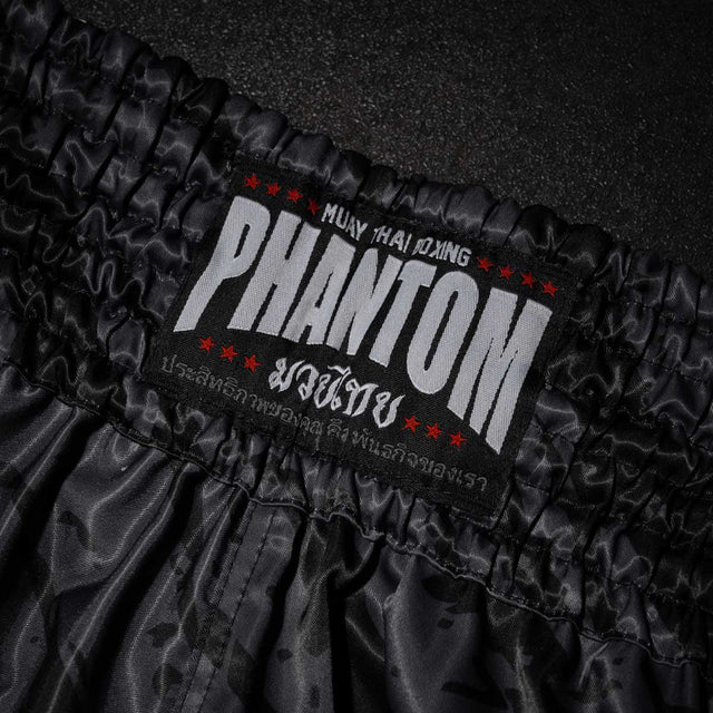 Phantom Athletics Muay Thai Shorts Tiger Camo - Grau