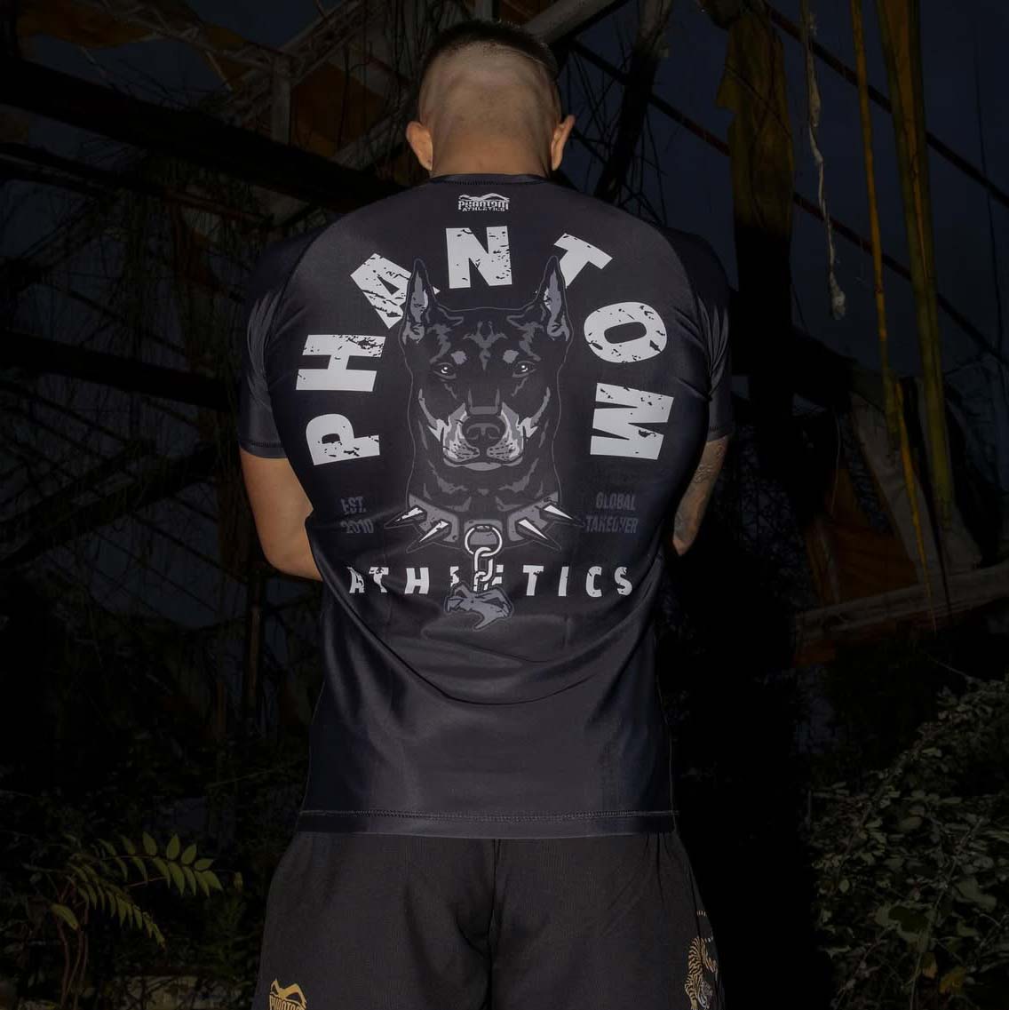 Phantom Athletics Rashguard EVO Dobermann - Schwarz