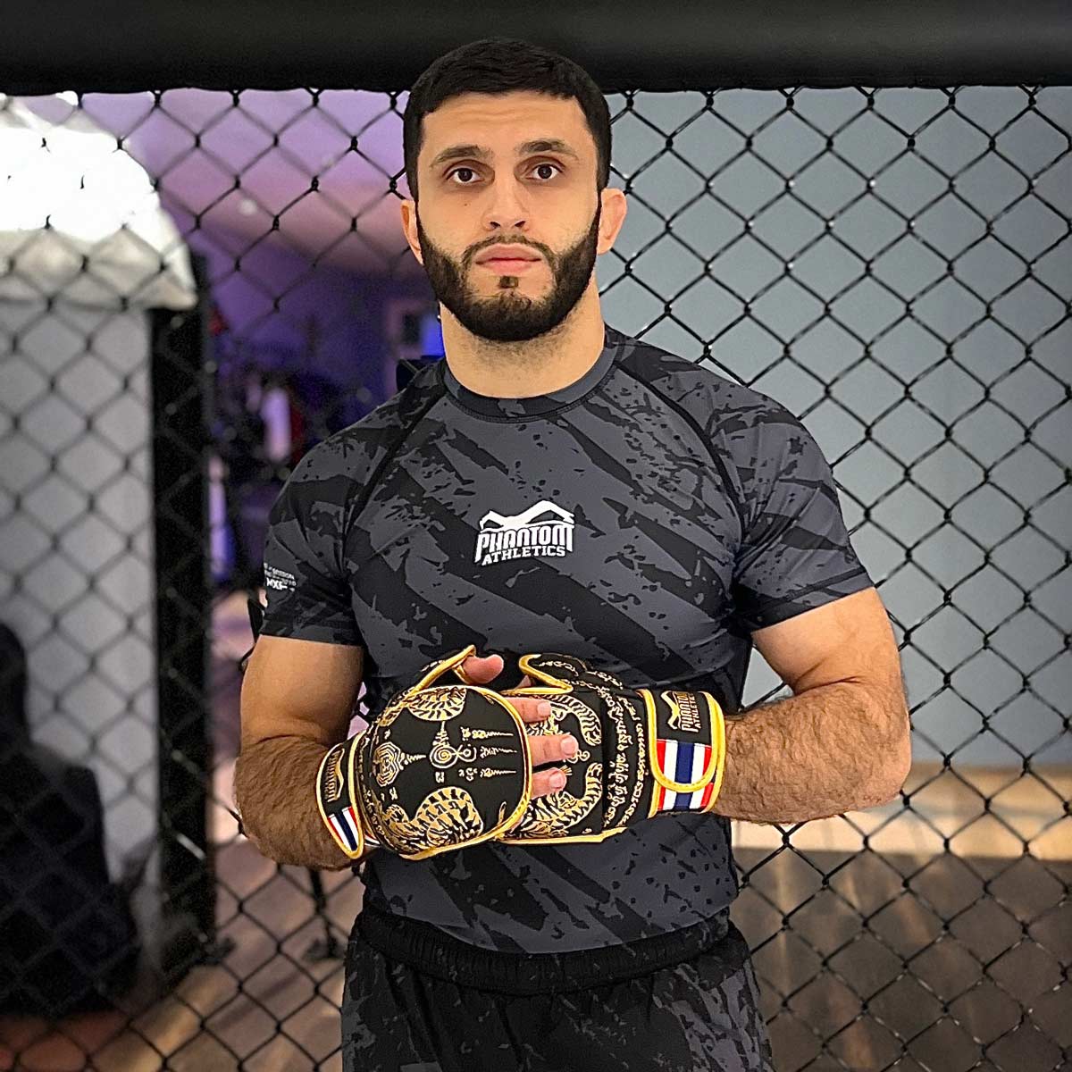 Phantom Athletics Rashguard EVO Camo Tiger - Grau