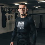 Phantom Athletics Rashguard Germany Eagle Lange Ärmel - Schwarz