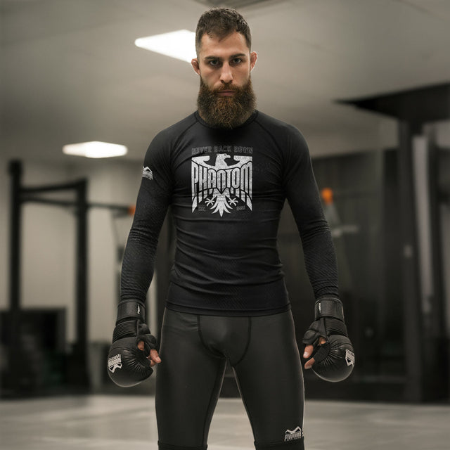 Phantom Athletics Rashguard Germany Eagle Lange Ärmel - Schwarz