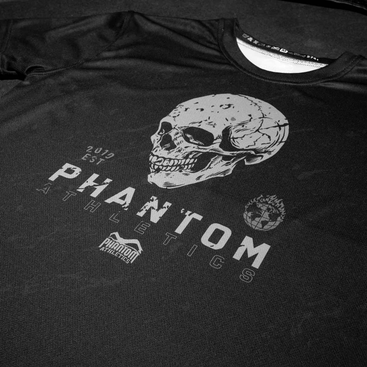 Phantom Athletics T-Shirt EVO Skull - Schwarz