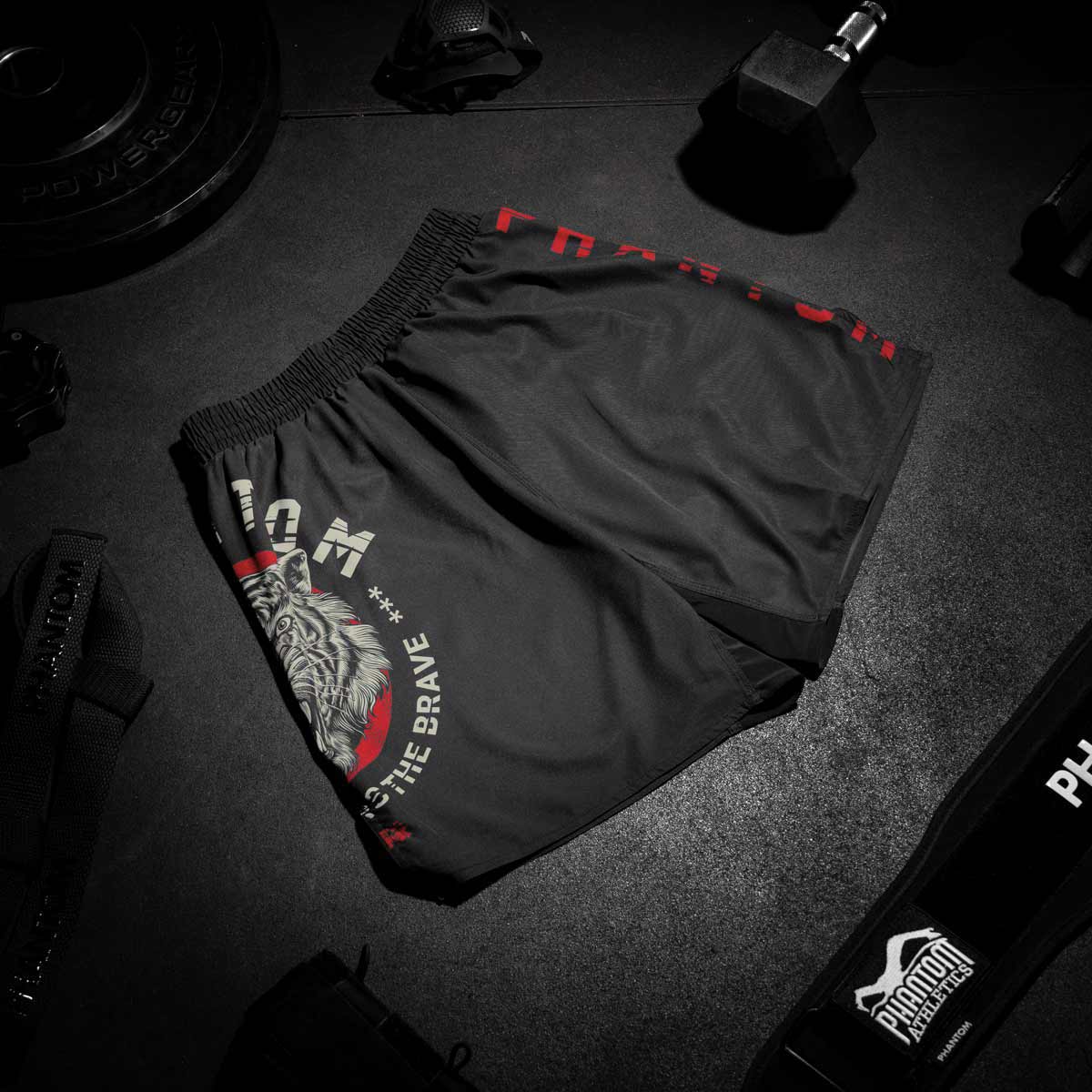 Phantom Athletics MMA-Shorts EVO Tiger Unit - Schwarz/Tiger