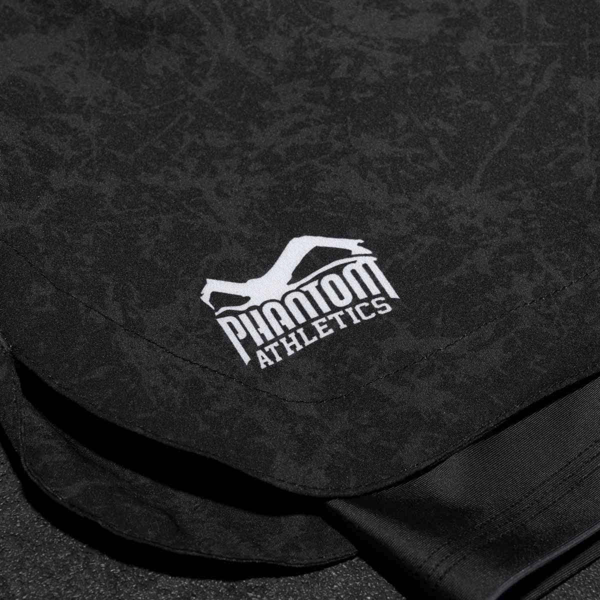 Phantom Athletics MMA Shorts Fusion 2in1 - Schwarz