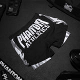 Phantom Athletics MMA Shorts Fusion 2in1 - Grün/Schwarz