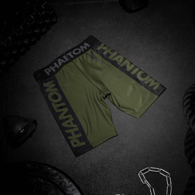 Phantom Athletics Kompressionsshorts Vector Apex - Khaki