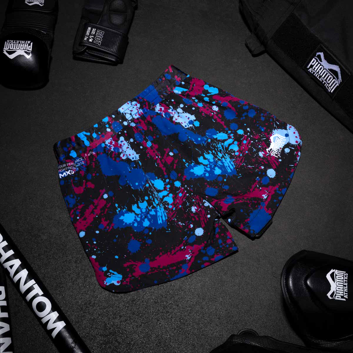Phantom Athletics MMA Shorts Fusion Splatter