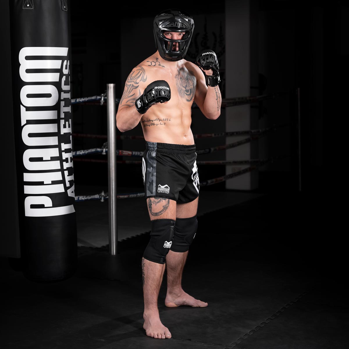 Phantom Athletics Kopfschutz Apex Cage - Schwarz