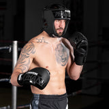 Phantom Athletics Kopfschutz Apex Open Face - Schwarz