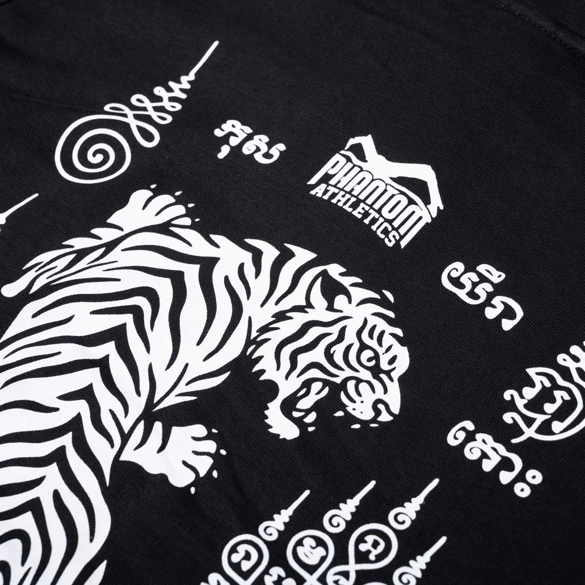 Phantom Athletics Hoodie Tiger Yant - Schwarz