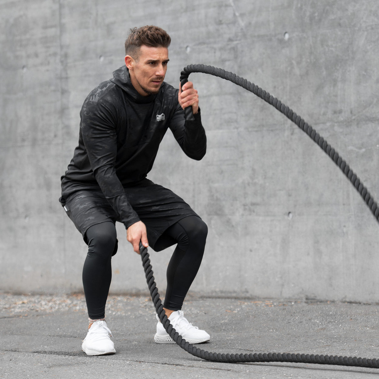 Phantom Athletics Hoodie Shadow - Schwarz/Camo