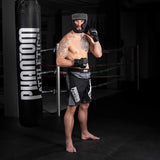 Phantom Athletics Kopfschutz Apex Full Face - Schwarz/Grau
