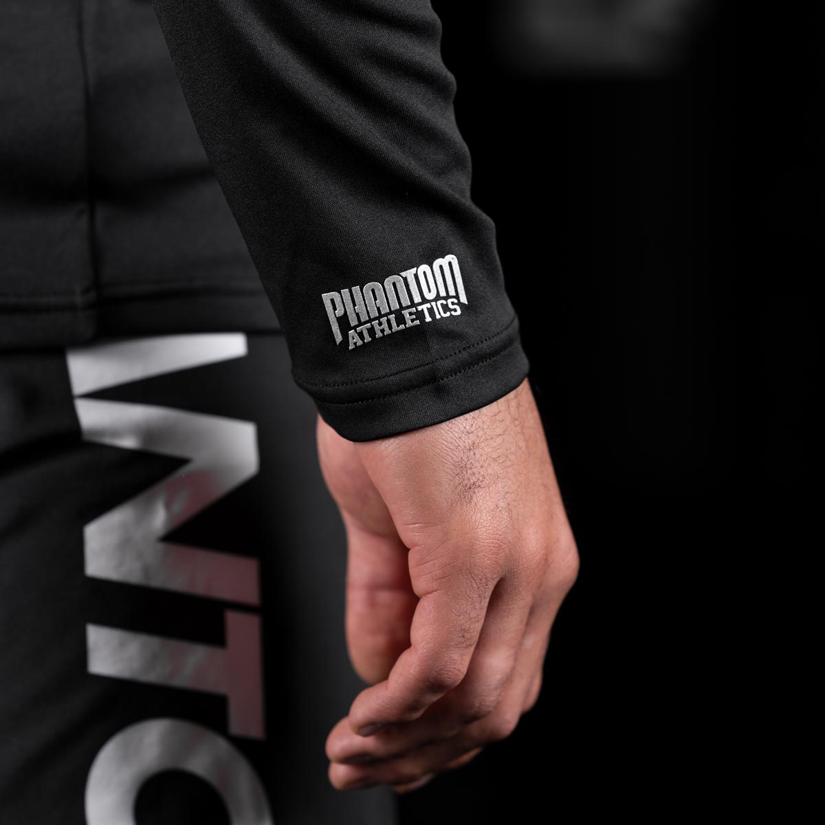Phantom Athletics Trainingsshirt Tactic Langarm - Schwarz