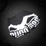 Phantom Athletics MMA Shorts Fusion-R 2in1 Savage - Schwarz/Weiß
