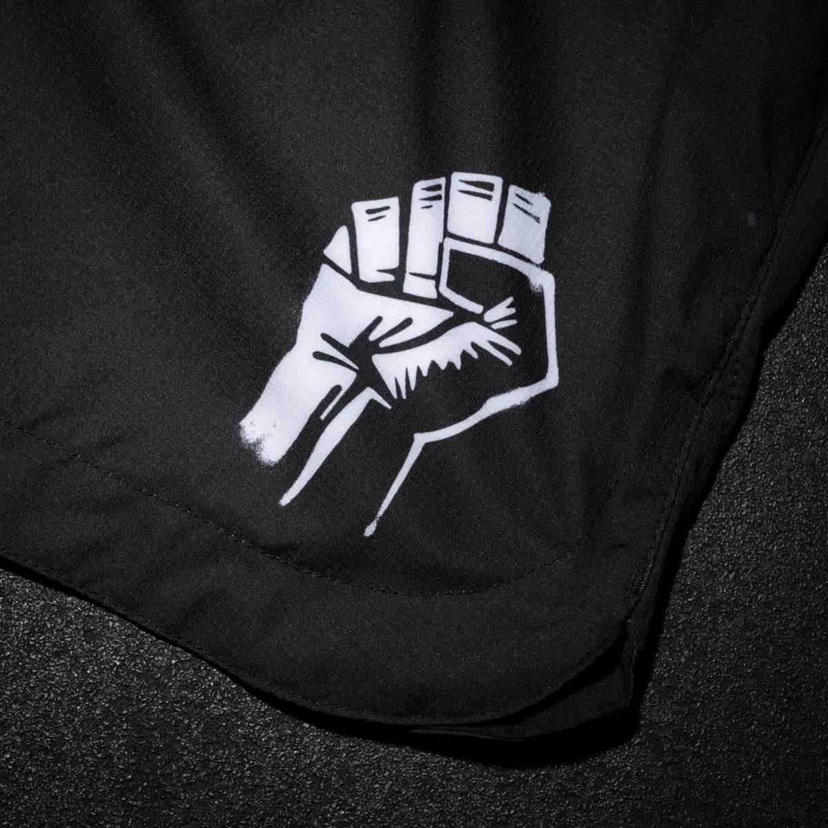 Phantom Athletics MMA Shorts Fusion-R FIGHT FIGHT FIGHT - Schwarz