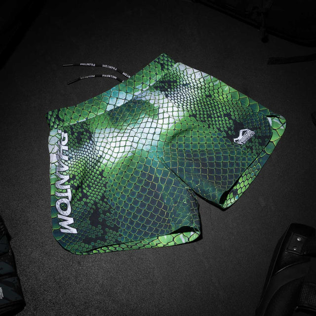 Phantom Athletics MMA Shorts Fusion - Green Viper