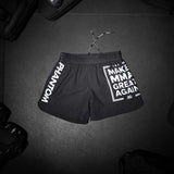 Phantom Athletics MMA Shorts Fusion-R Make MMA Great Again - Schwarz