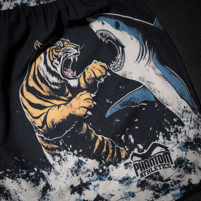 Phantom Athletics MMA Shorts FUSION-R Tiger vs Shark