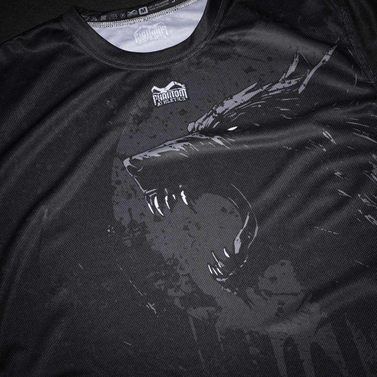 Phantom Athletics T-Shirt EVO Werewolf - Schwarz/Grau