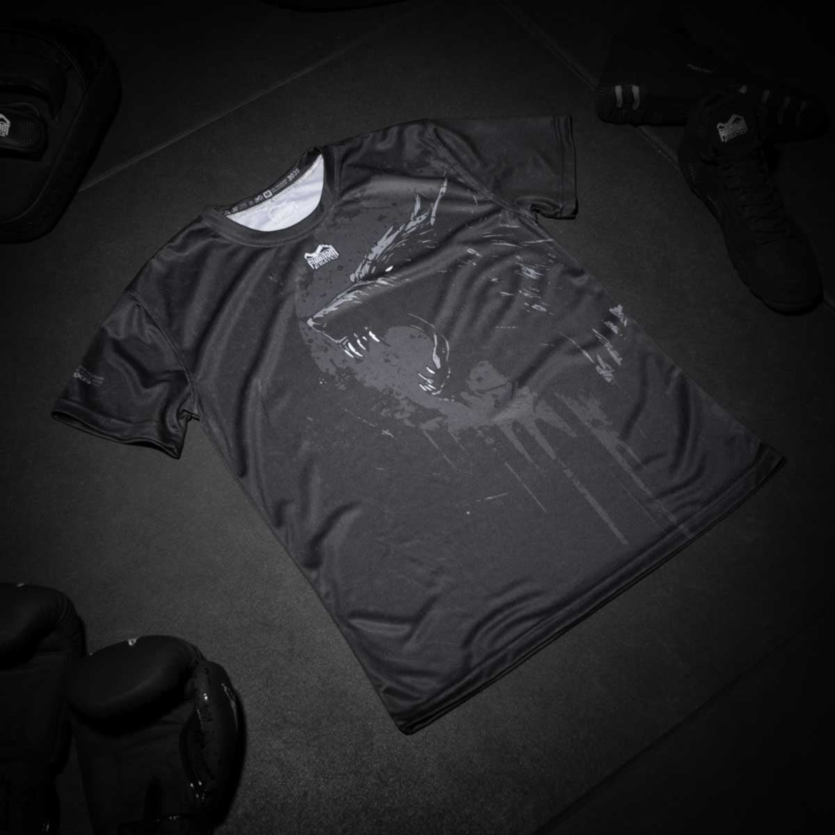 Phantom Athletics T-Shirt EVO Werewolf - Schwarz/Grau