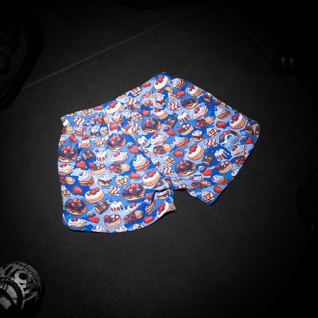 Phantom Athletics MMA Shorts Fusion-R Desert Camo - Blau