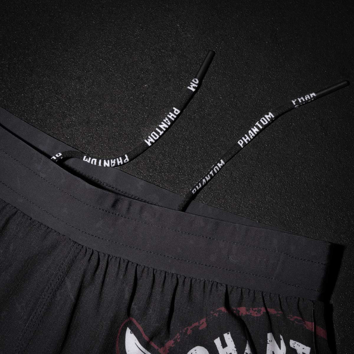 Phantom Athletics MMA Shorts Fusion-R Slasher - Schwarz