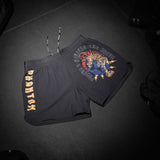 Phantom Athletics MMA Shorts FUSION-R Tiger Domination - Orange/Schwarz