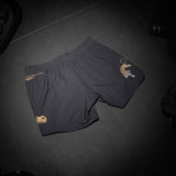 Phantom Athletics MMA Shorts FUSION-R Tiger Domination - Orange/Schwarz