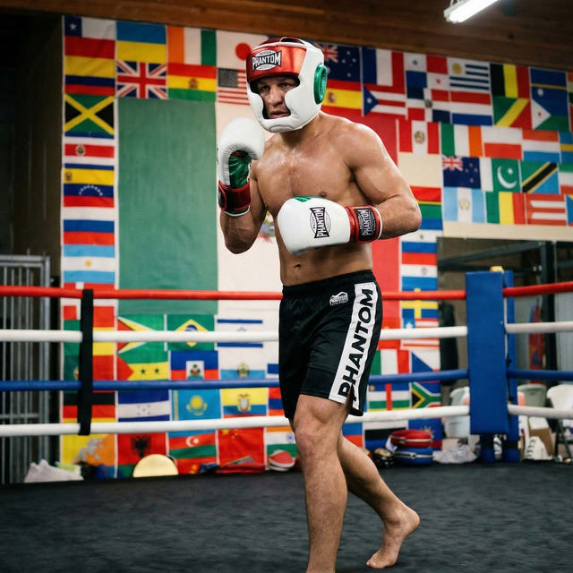 Phantom Athletics Boxhandschuhe Mexico - Weiß/Grün/Rot