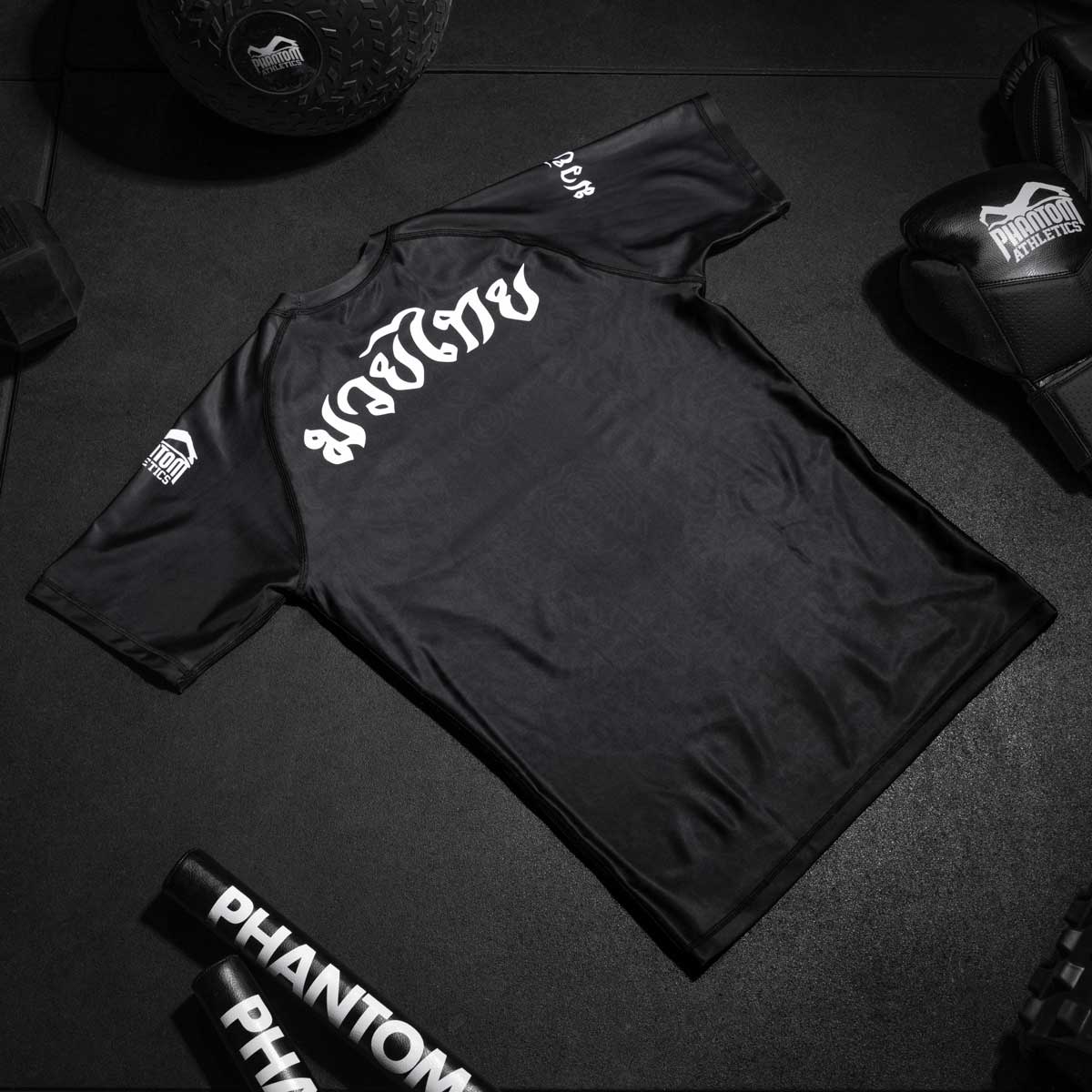 Phantom Athletics Rashguard Sak Yant - Schwarz/Grau