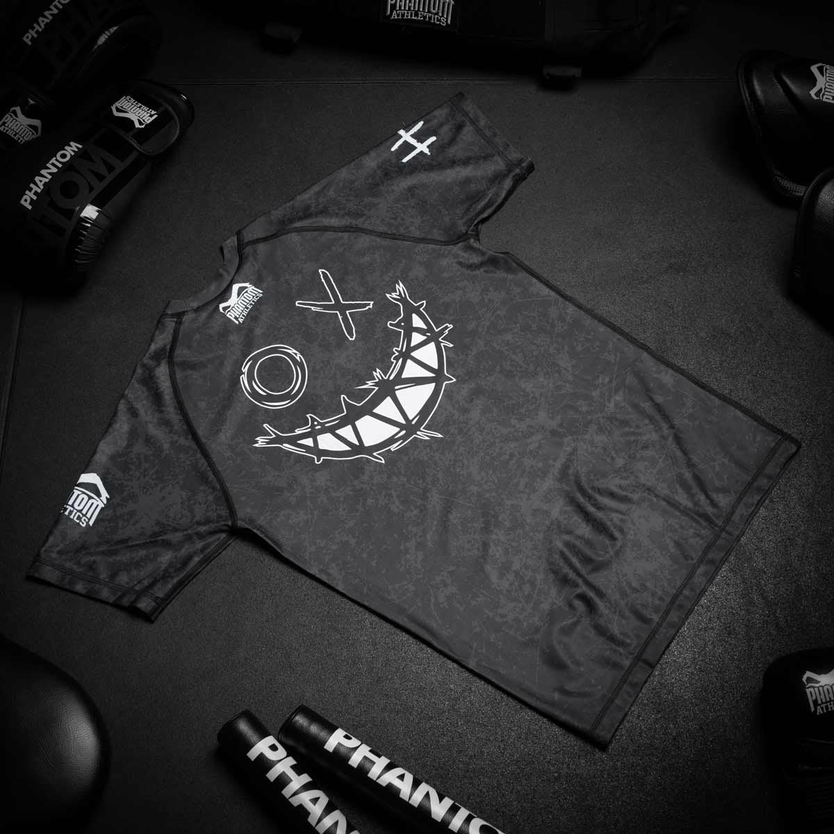 Phantom Athletics Rashguard EVO Serious - Schwarz