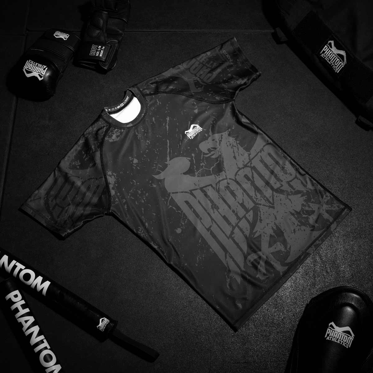 Phantom Athletics Rashguard Germany Kurzarm - Deutschland Design