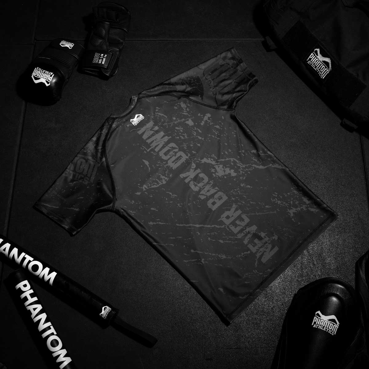 Phantom Athletics Rashguard Germany Kurzarm - Deutschland Design