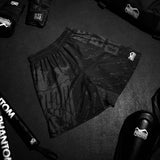 Phantom Athletics MMA Shorts EVO - Schwarz/Rot/Gold
