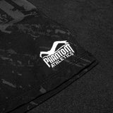 Phantom Athletics MMA Shorts EVO - Schwarz/Rot/Gold